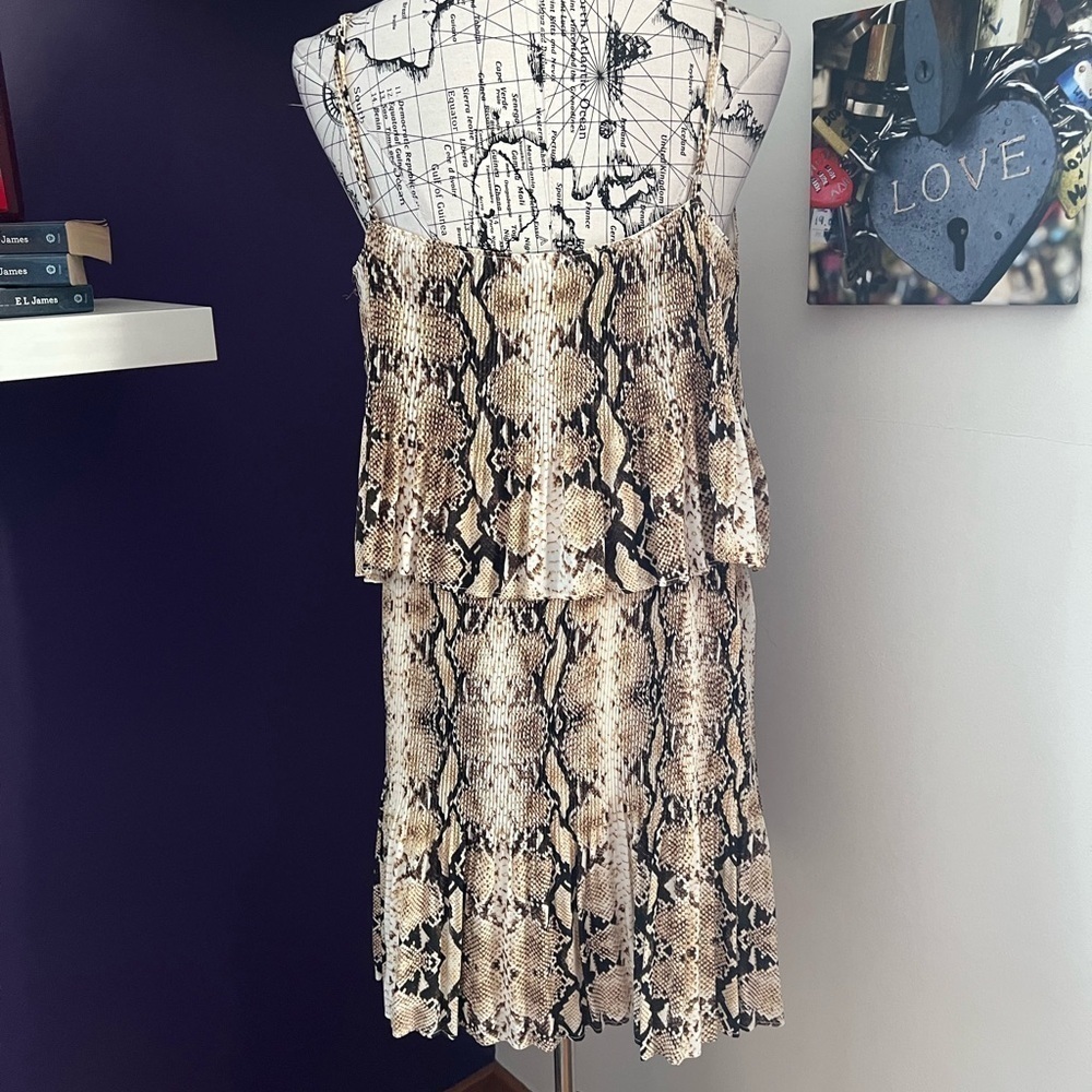 Gibson Python Print Dress NWT - Picture 6 of 10